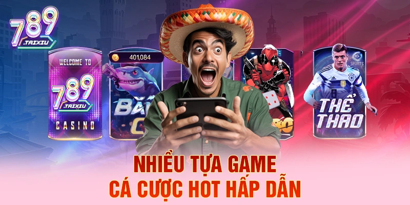 Kho trò chơi đa dạng tại daga88